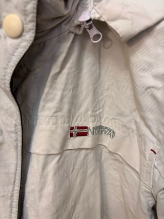 Cazadora Geographical Norway Blanca