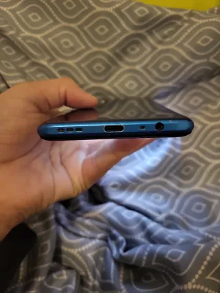 Móvil Oppo Azul/Plateado