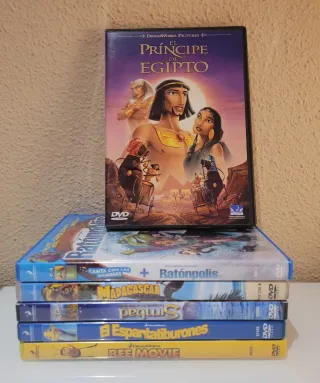 Lote 6 DVDs DreamWorks