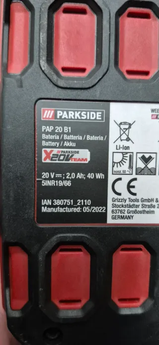 Tijeras de podar Parkside 20V