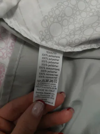 Funda nórdico estampado círculos