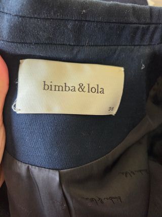 Americana Bimba y Lola azul