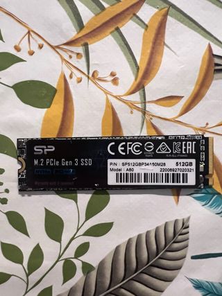 SSD M.2 PCIe Gen 3 SP 512GB (3 Unidades)