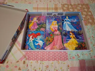 Puzzle Disney Princesas 104 piezas 3D