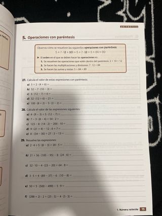 Matemáticas 1.º ESO. Refuerzo. Cuaderno