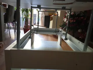 Mesa baja salón madera