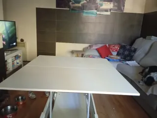Mesa baja salón madera
