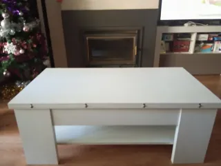 Mesa baja salón madera