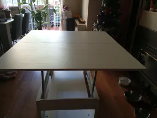 Mesa baja salón madera