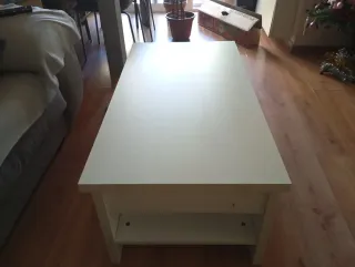 Mesa baja salón madera