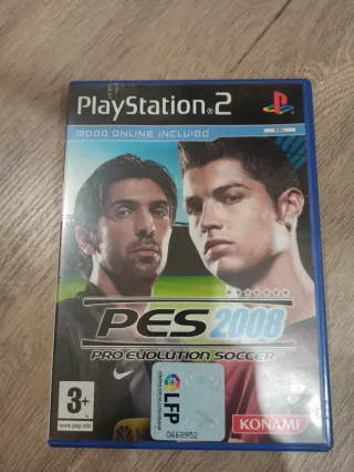 PlayStation 2 PES 2008 Pro Evolution Soccer