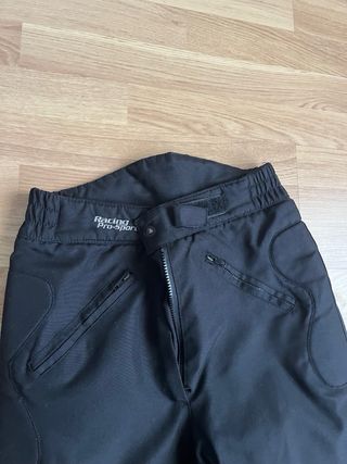 Pantalón de moto negro