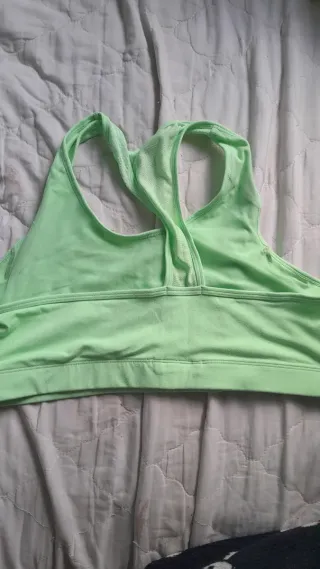 Sujetador deportivo verde claro