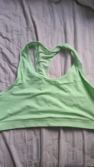 Sujetador deportivo verde claro