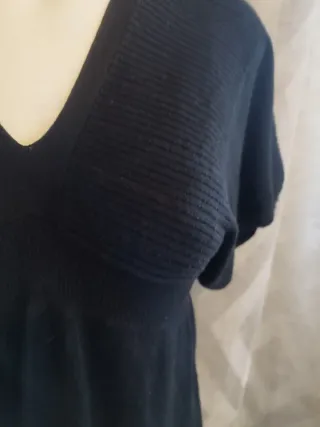 Jersey largo de manga corta