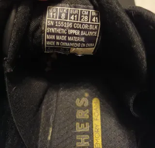 Zapatillas Skechers Mujer Negro/Dorado