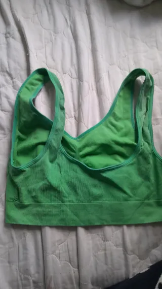 Sujetador deportivo verde