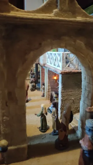 Belén artesanal completo
