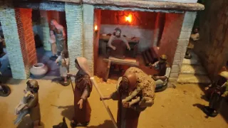 Belén artesanal completo