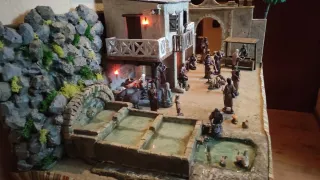 Belén artesanal completo