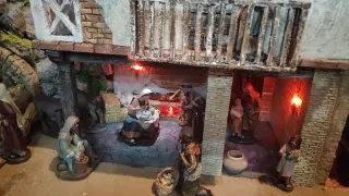 Belén artesanal completo