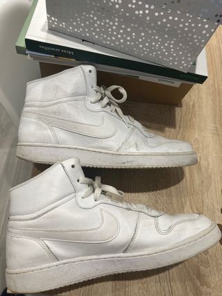 Botas Nike Air Force 1 Talla 44 Blancas originales