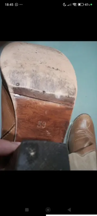 Botas de ante y piel