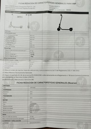 Patinete Eléctrico Ninebot KickScooter E2