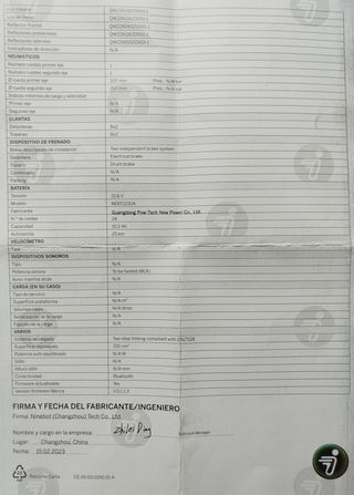 Patinete Eléctrico Ninebot KickScooter E2