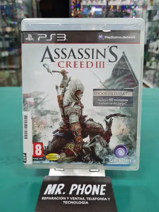 Assassin's Creed III PS3 Edición Exclusiva