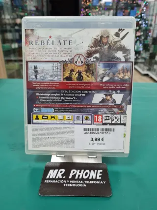 Assassin's Creed III PS3 Edición Exclusiva