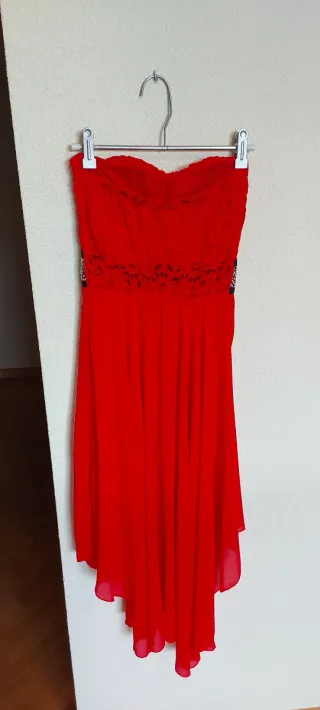 Vestido de fiesta rojo