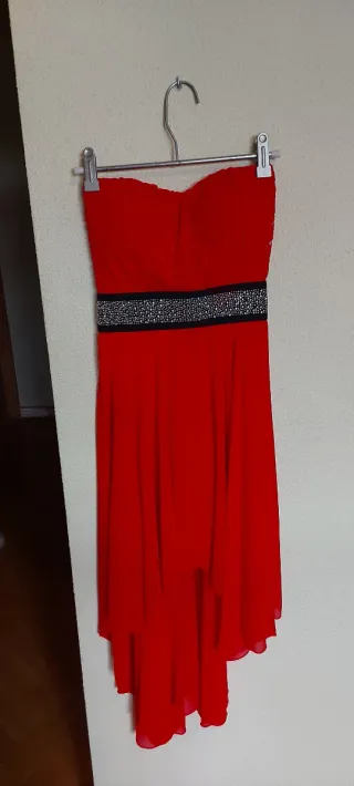 Vestido de fiesta rojo