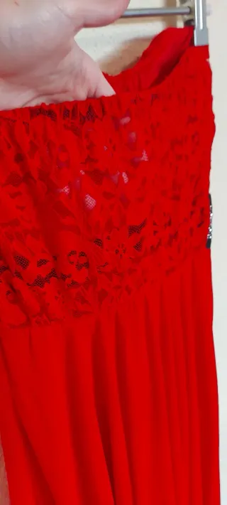 Vestido de fiesta rojo