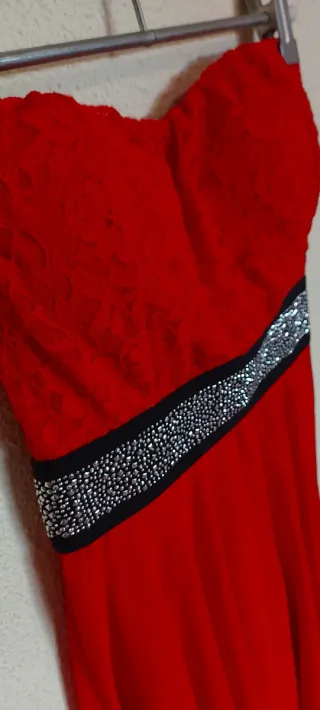 Vestido de fiesta rojo