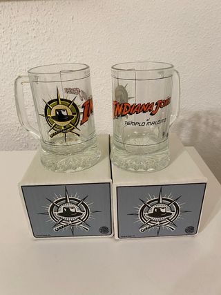 2 Tazas Indiana Jones Burger King