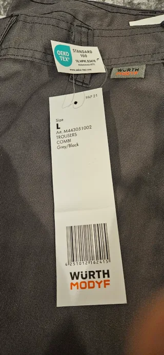 Pantalones Cargo Wurth Grises y Negros