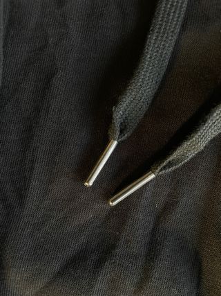 Sudadera Lacoste Negra Cremallera Talla M