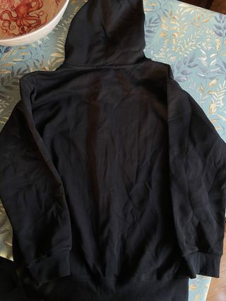 Sudadera Lacoste Negra Cremallera Talla M