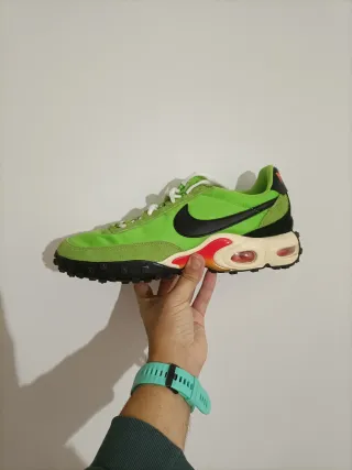 T45 Nike Air Max Waffle SP Verde/Negro