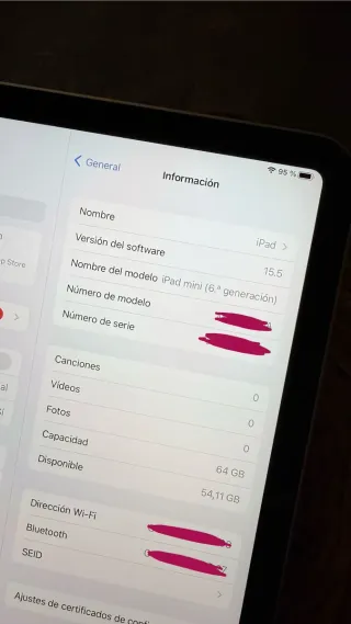 iPad Mini 6ª Gen Rosa 64GB