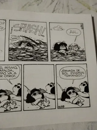 Mafalda 2 tebeo editorial Lumen 1992