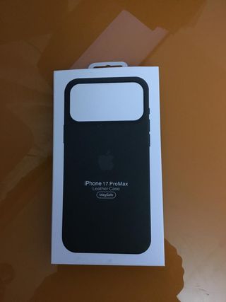 Funda Piel iPhone 17 Pro Max + Magsafe + Cargador