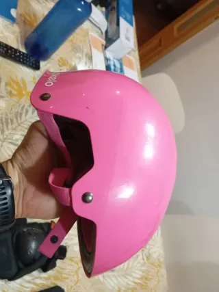 Casco y protecciones patines Oxelo T50-54