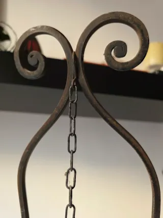 Portabottiglie in ferro battuto