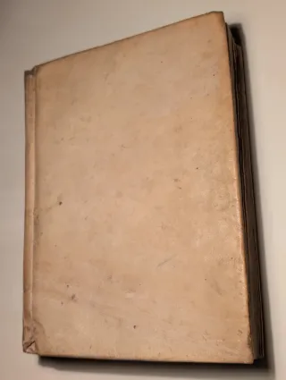 Libro Antiguo Heineccio In Pandectas Pergamino