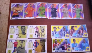 Lote cartas fútbol EXTRA GOLD + 10 de regalo