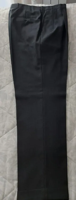 Traje caballero gris marengo 3 piezas