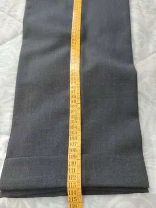 Traje caballero gris marengo 3 piezas