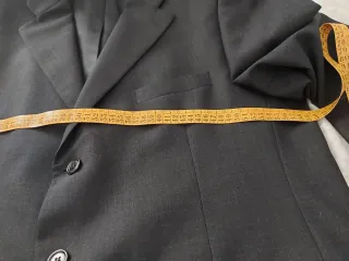 Traje caballero gris marengo 3 piezas